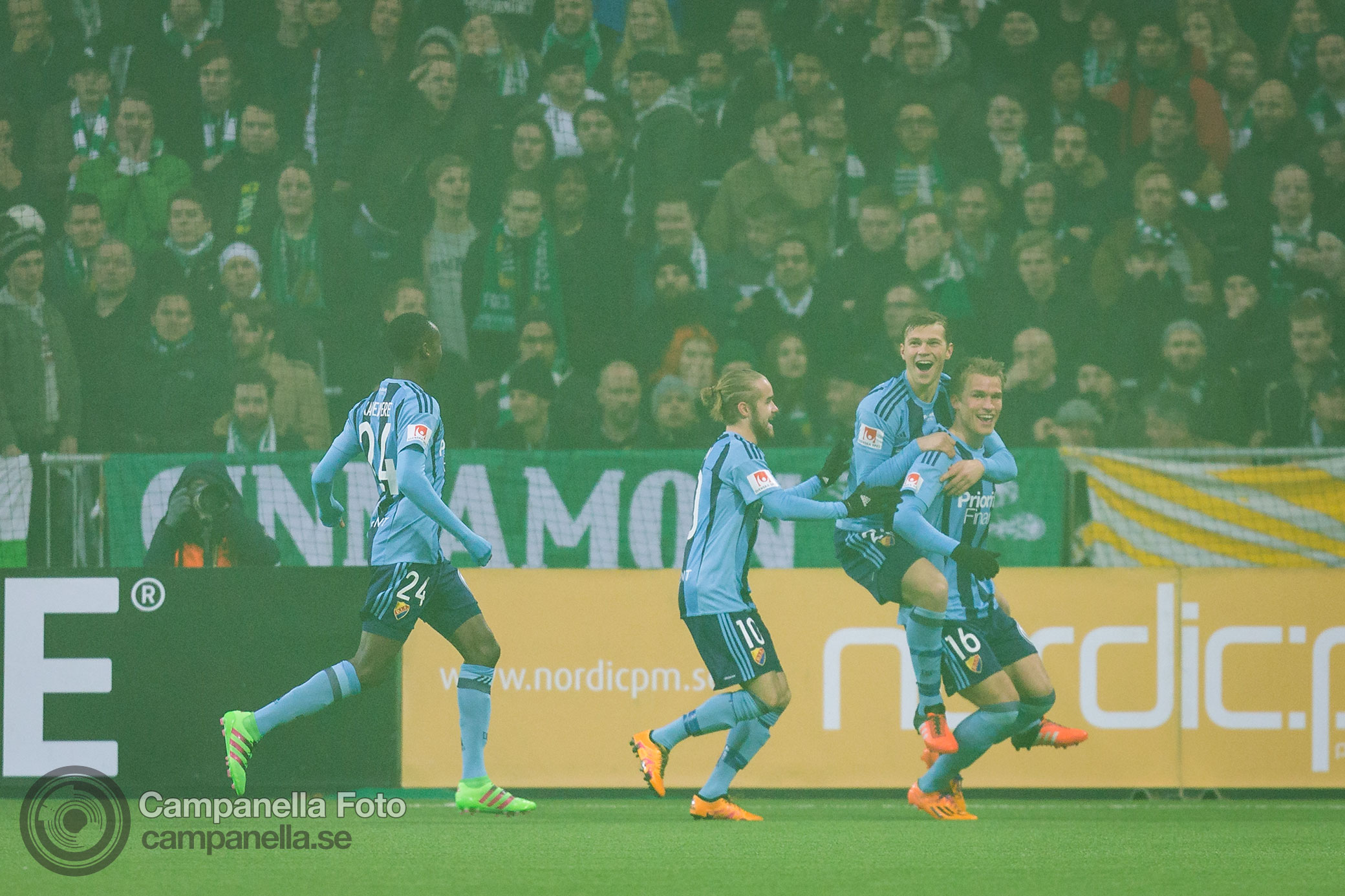 Hammarby takes Swedish Cup Derby - Sports photography Michael Campanella
