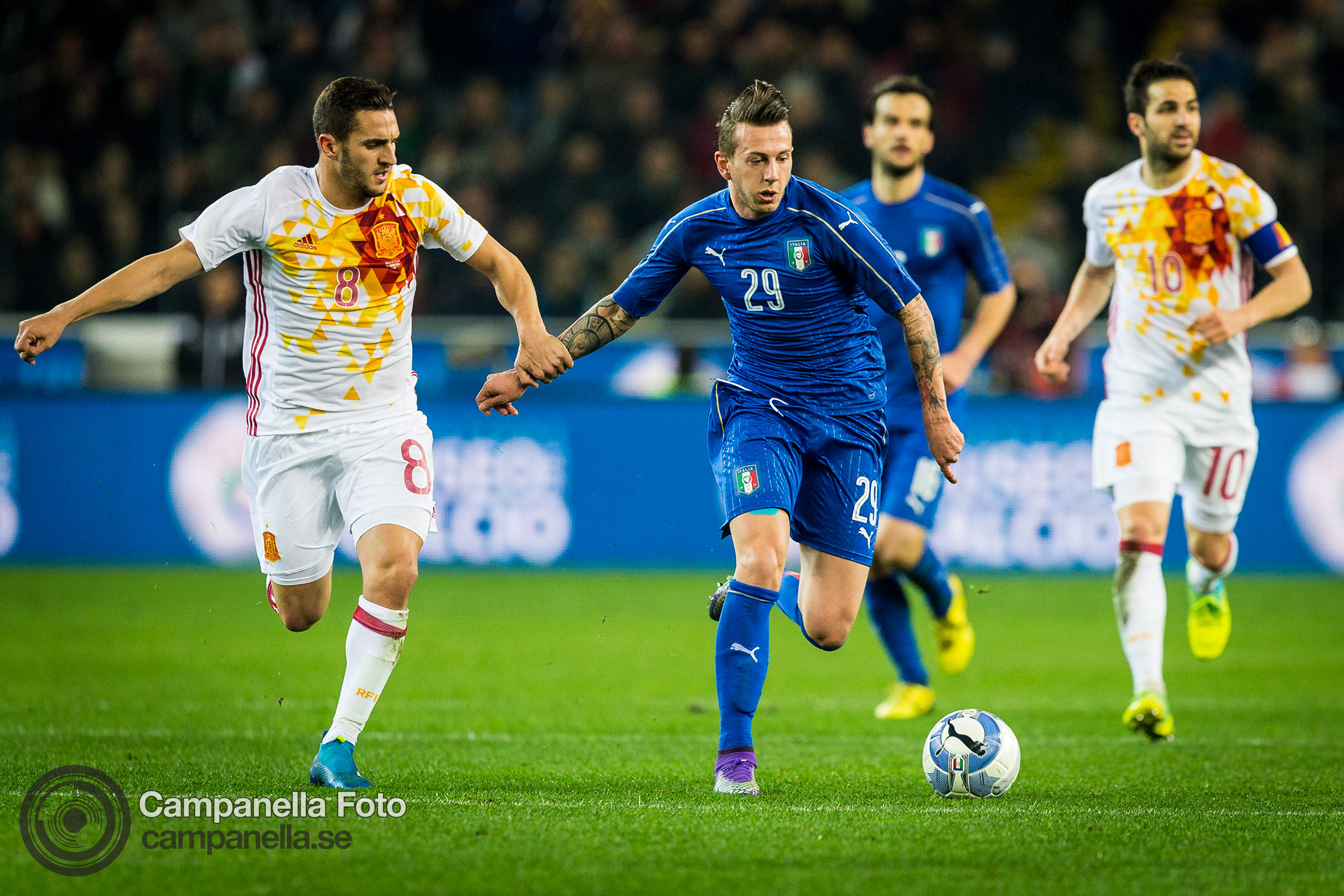 All square between Italy and Spain - Michael Campanella Photography