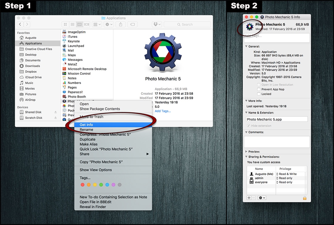 Copy app icons in OS-X