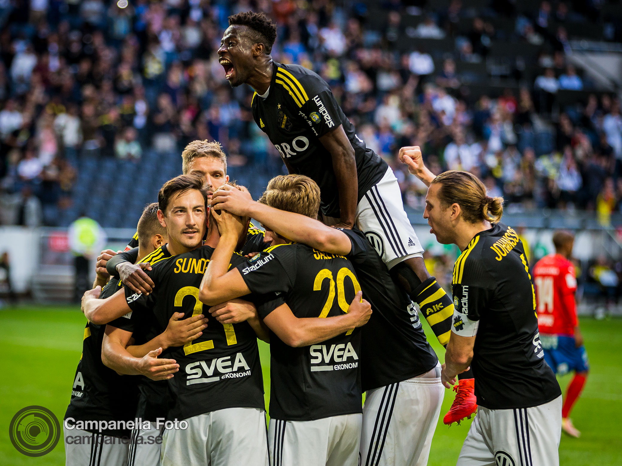 AIK comeback to win against Helsingborg - Michael Campanella Photography