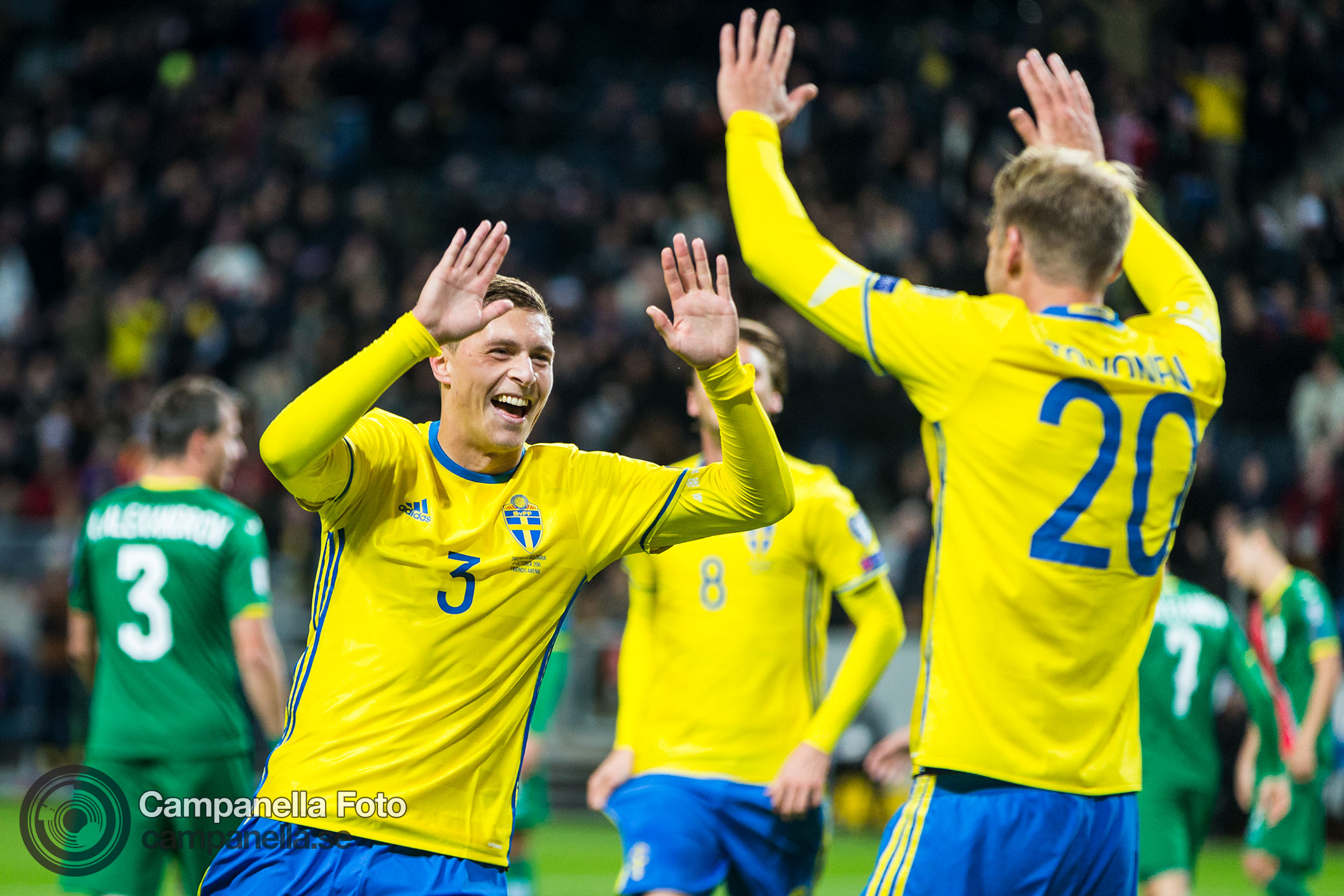 Sweden easily crushes Bulgaria - Michael Campanella Photography