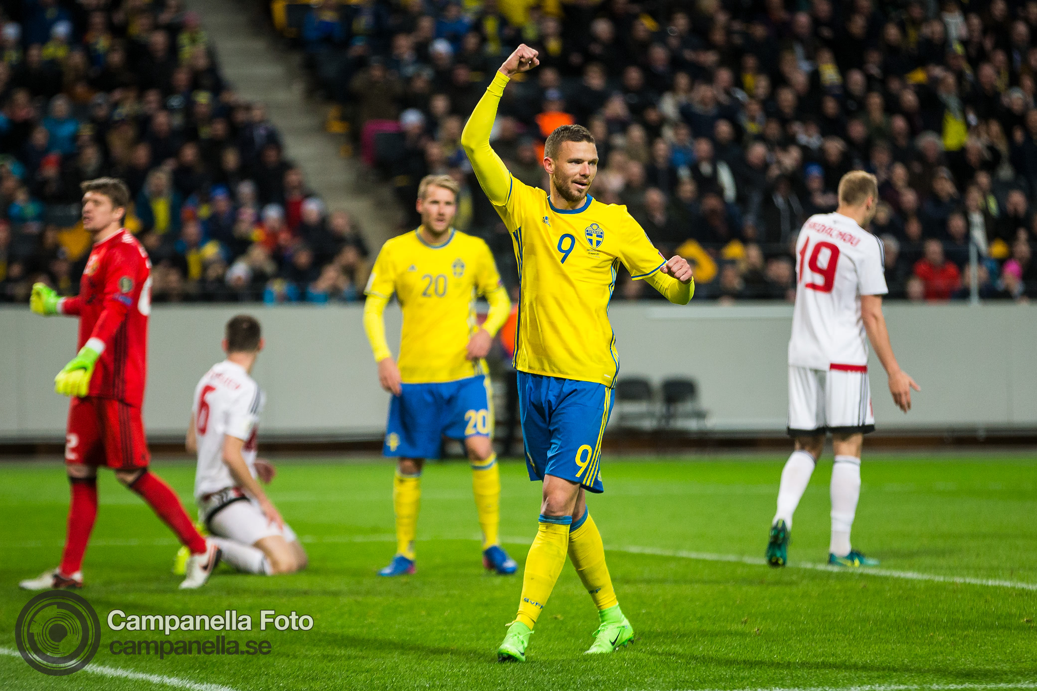 Sweden easily disposes Belarus in 4-0 victory - Michael Campanella Photography