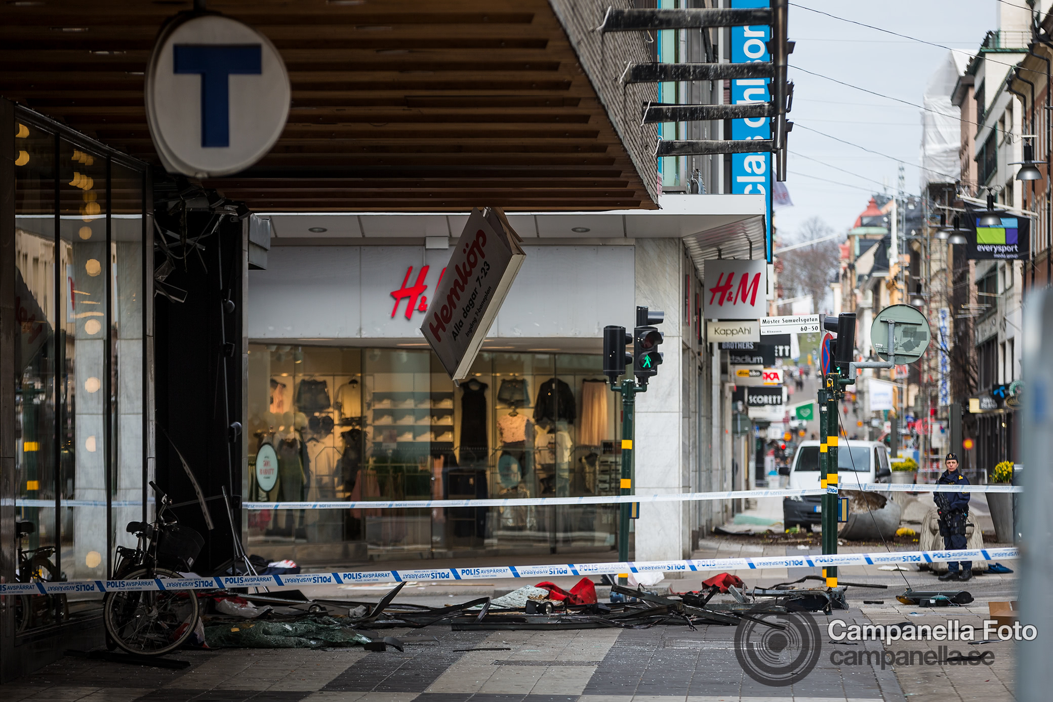 Aftermath of the Stockholm terrorist attack - Michael Campanella Photography