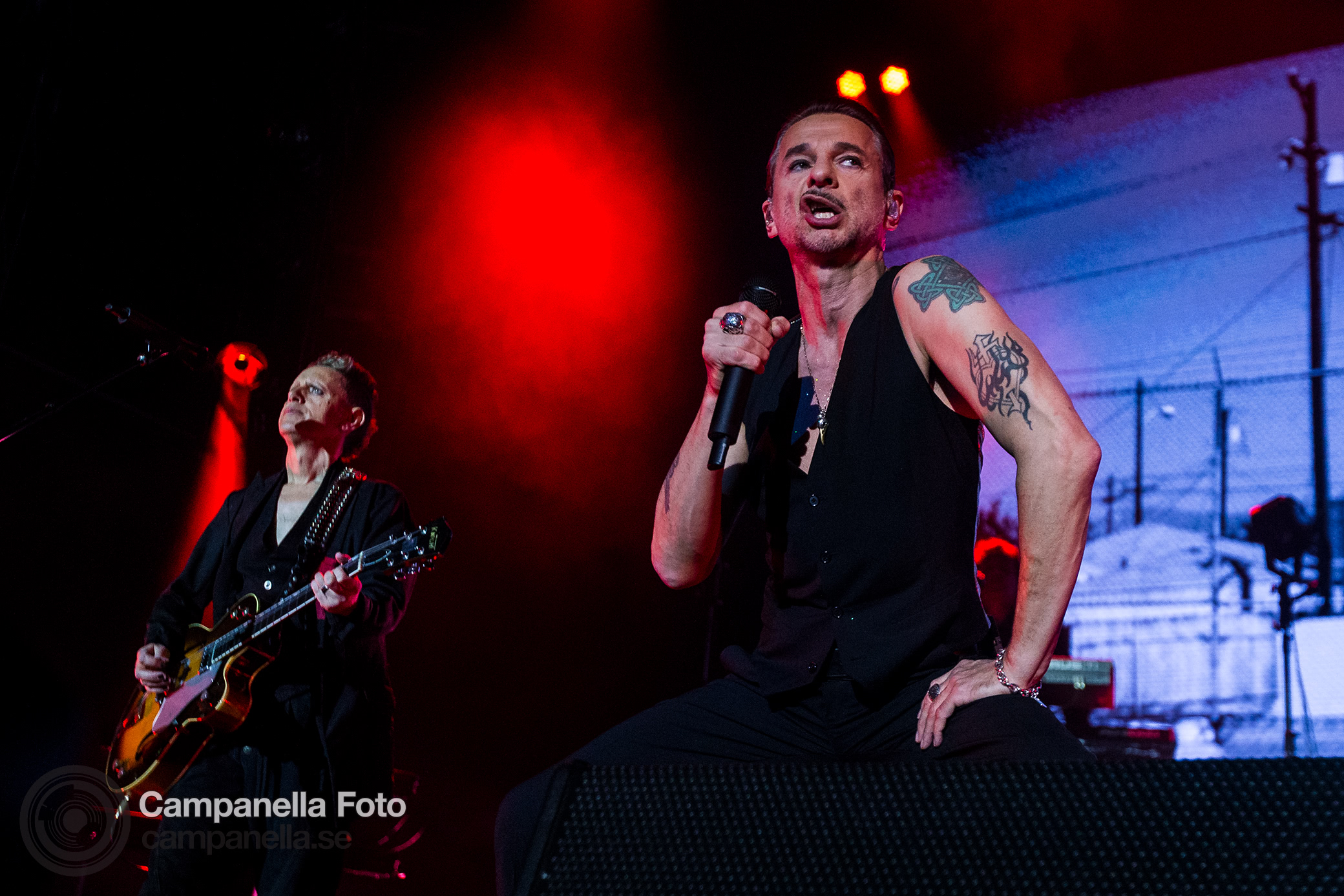Depeche Mode performs in Stockholm - Michael Campanella Photography