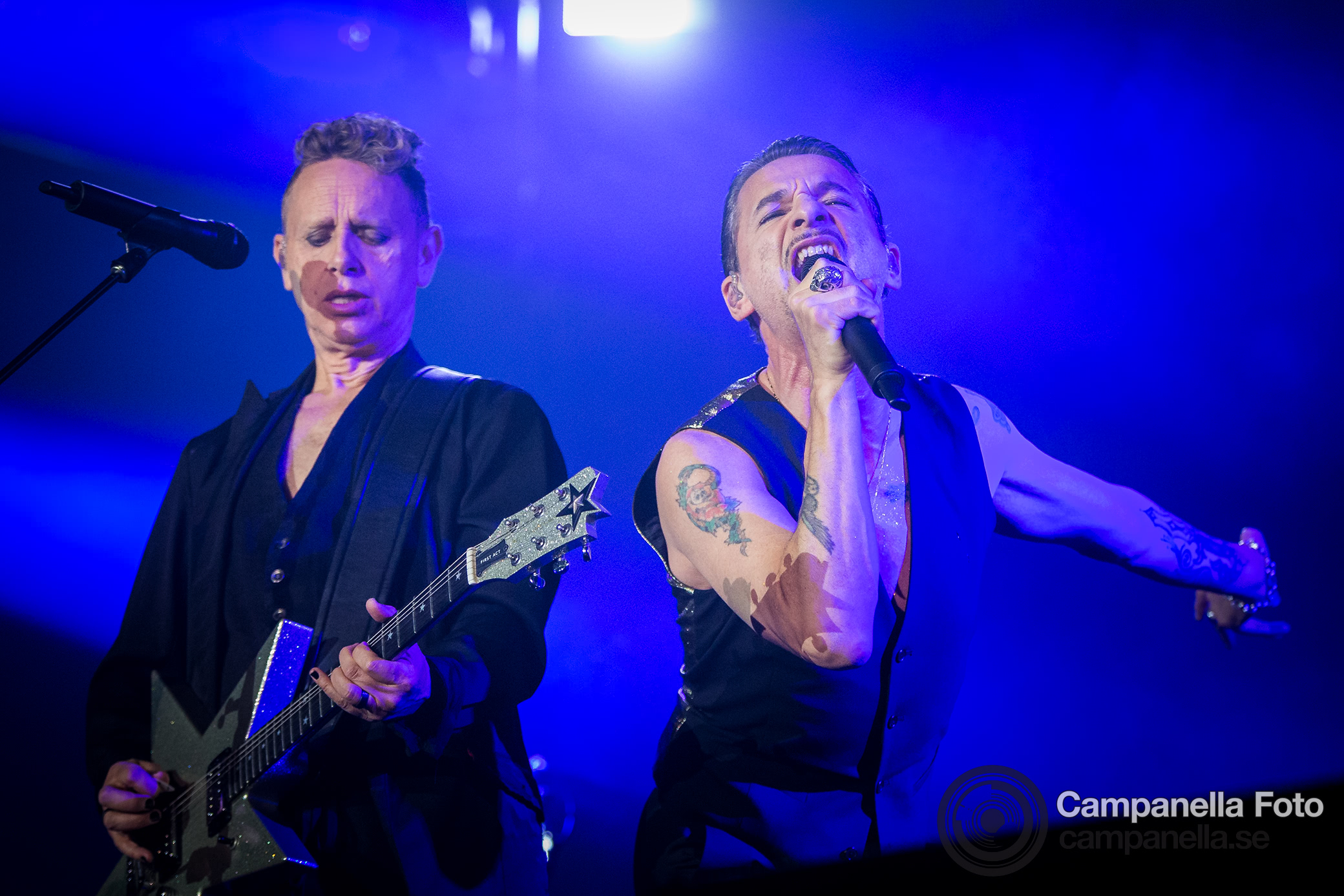 Depeche Mode performs in Stockholm - Michael Campanella Photography