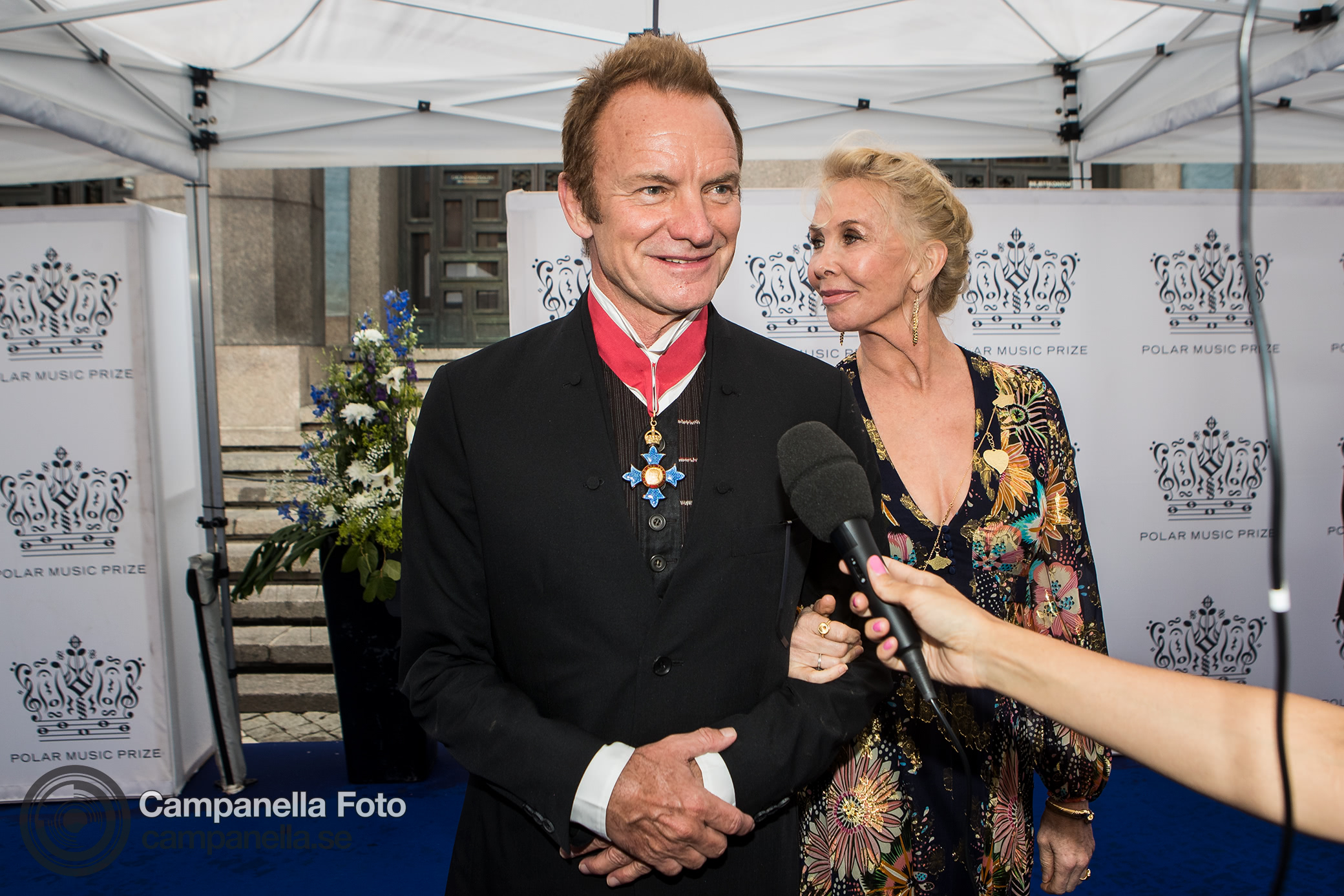 Sting receives Polar Music prize in Stockholm - Michael Campanella Photography
