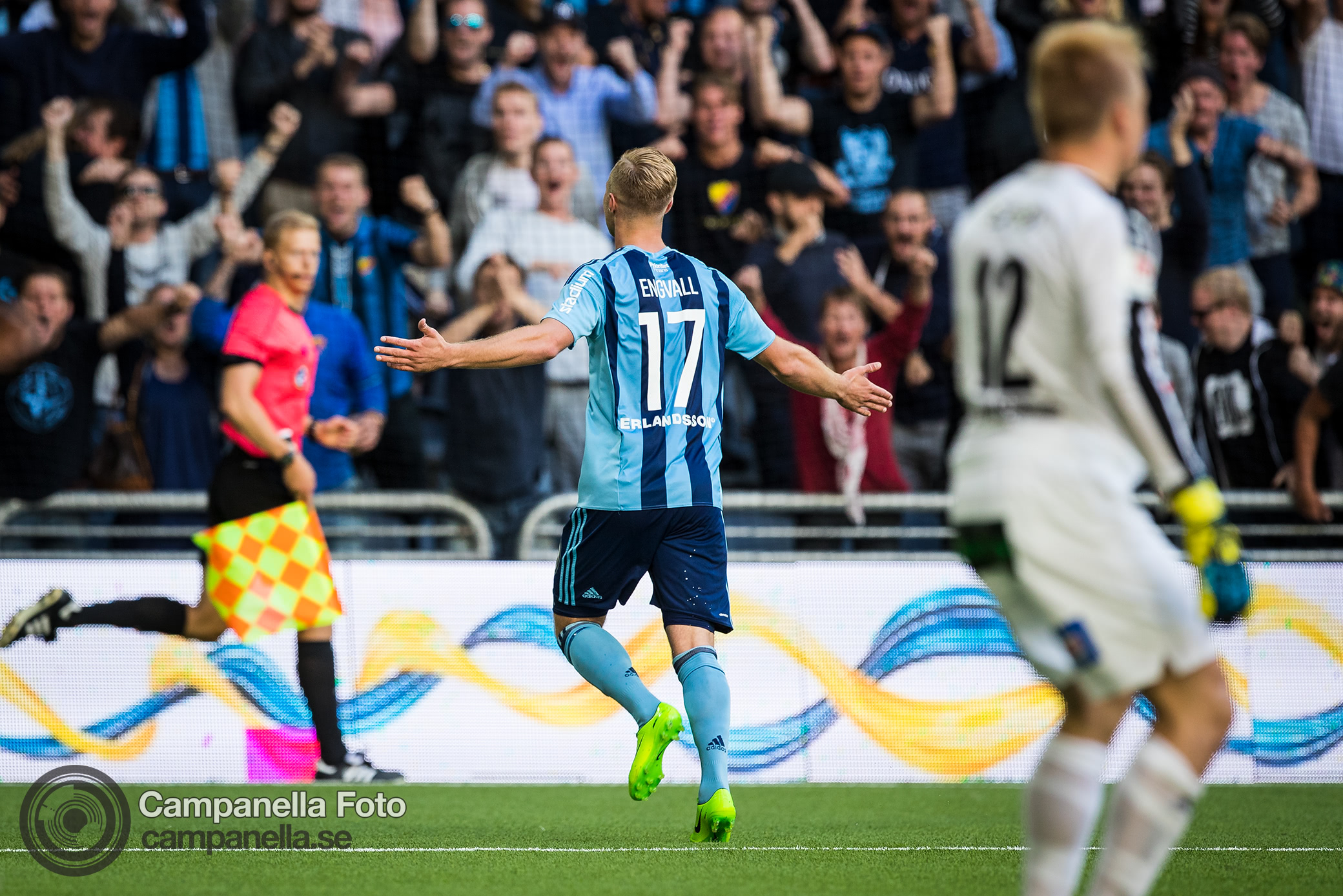 Engvall leads Djurgården to win against Halmstad - Michael Campanella Photography