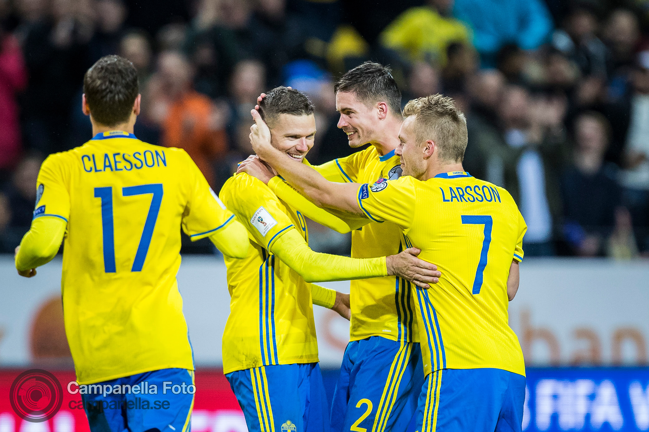Sweden humiliated Luxembourg 8-0 - Michael Campanella Photography
