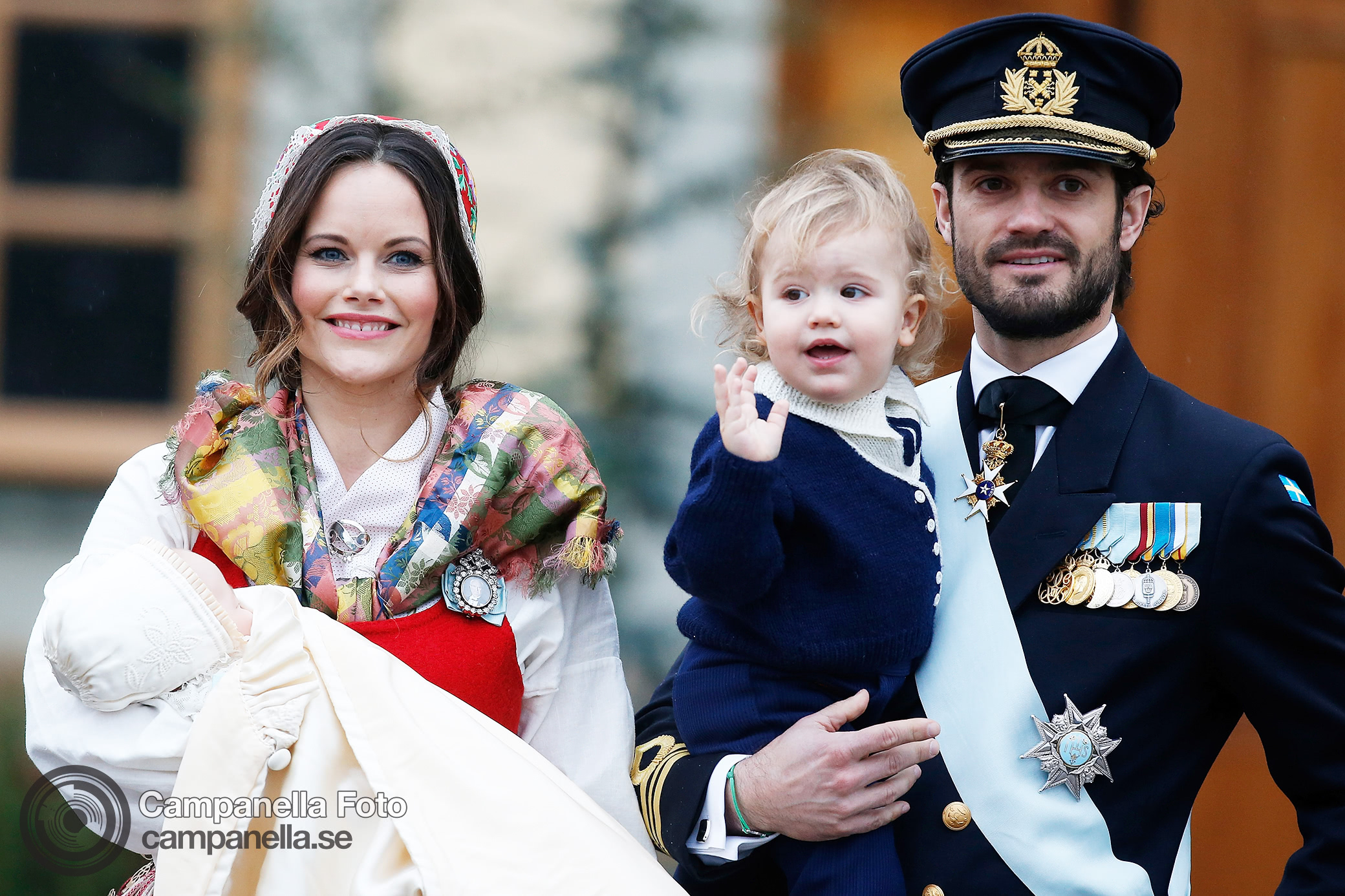 Prince Gabriel of Sweden's Baptism - Michael Campanella Photography