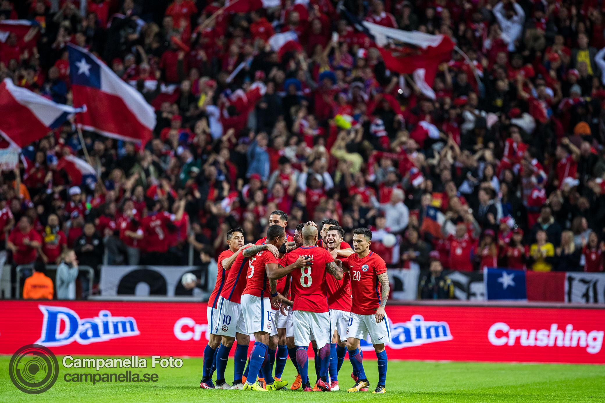 Two from the friendly between Sweden and Chile - Michael Campanella Photography