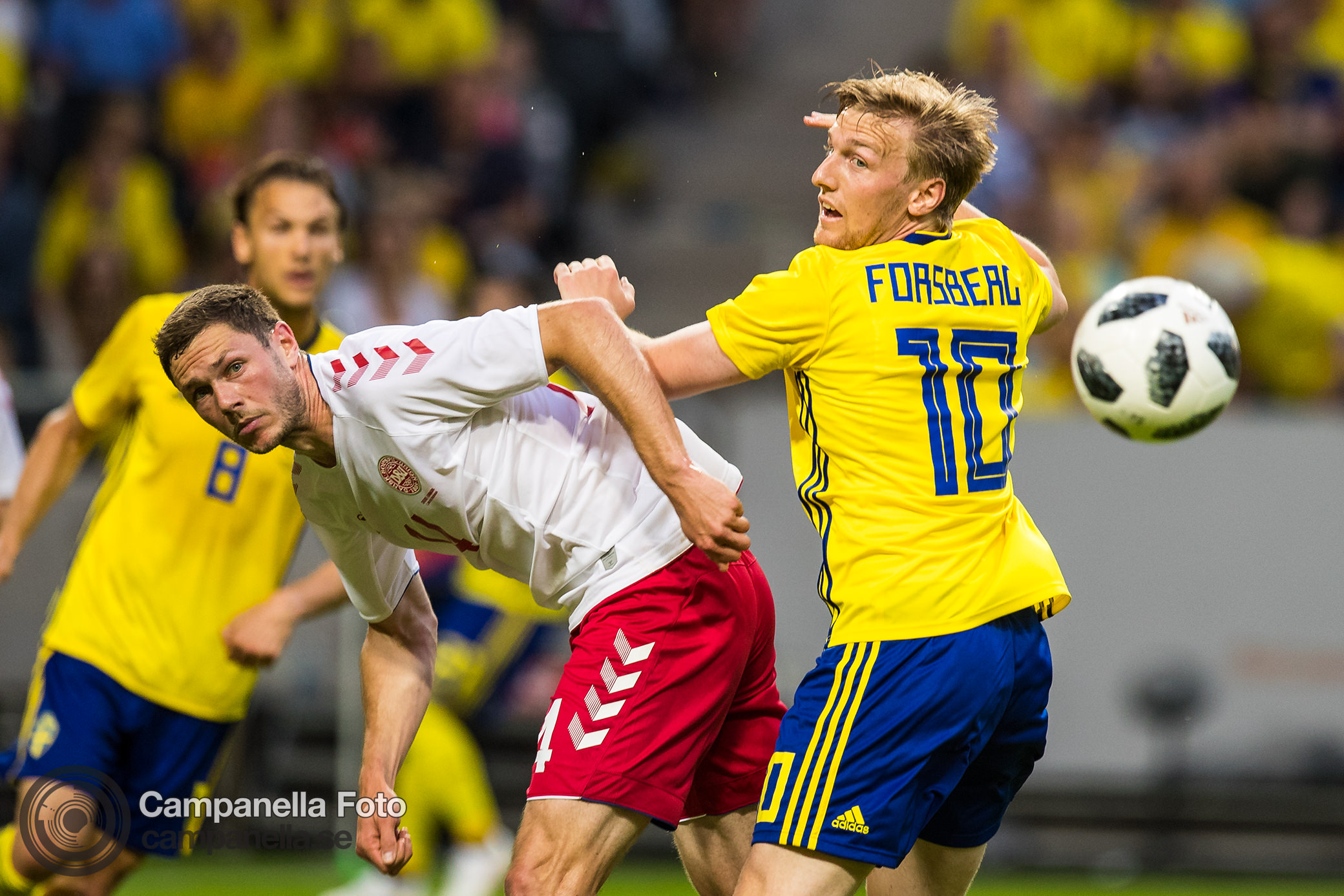 Goalless draw between Sweden & Denmark - Michael Campanella Photography