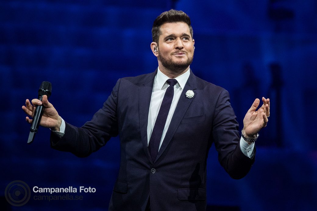 Michael Bublé performs in Stockholm - Michael Campanella Photography
