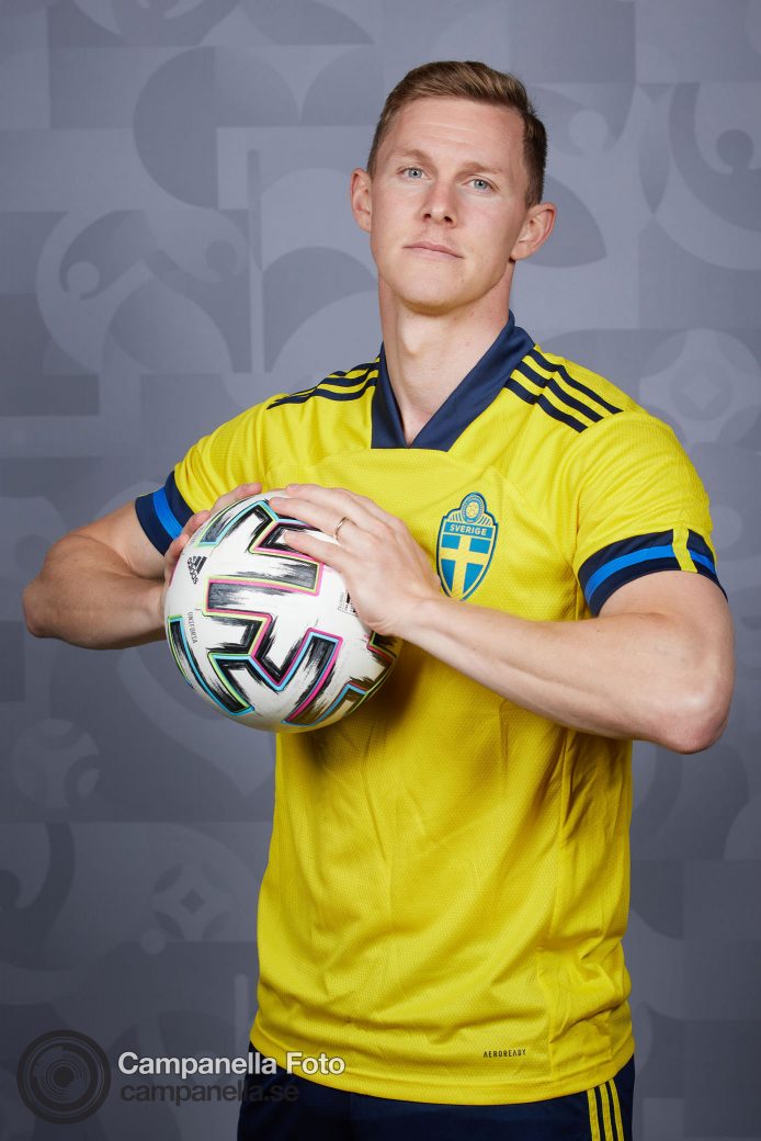 Sweden Official UEFA Euro 2020 Portraits - Michael Campanella Photography