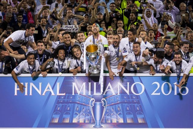 Real Madrid win UEFA Champions League Final 2016 (Sports Photographer  - Michael Campanella)