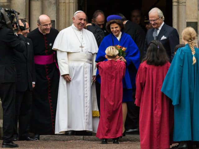 Pope Francis Visits Sweden  (News Photographer - Michael Campanella)
