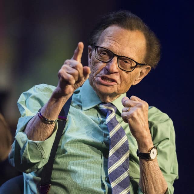 Larry King (News Photographer - Michael Campanella)
