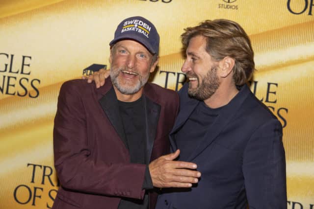 Actor Woody Harrelson & director Robin Ostlund (News Photographer - Michael Campanella)