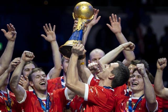 Denmark win IHF Men's World Championship 2023 (Sports Photographer - Michael Campanella)